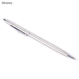 [Caneta Esferográfica Metálica De 1 Peça Papelaria Em Aço Inoxidável Haste De Rotag Pen Ballpen