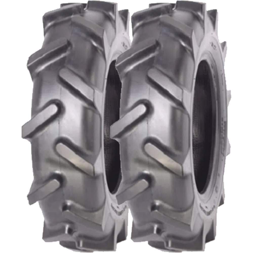 Combo 2 Pneus Microtrator Tobata Tam1400 Gn18 Master 600-12 Tt 6R-1 Tm75 Pirelli