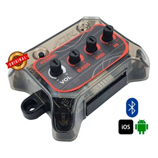 Player Placa Amplificada APL-1012 AJK Som Automotivo 12v Zero Ruído Bluetooth