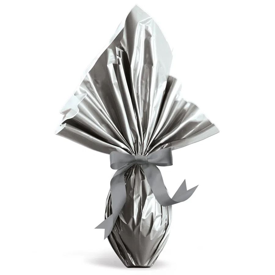 Saco Express para Ovos de 350g a 500g - Prata - 5 unidades - Cromus - Rizzo Confeitaria