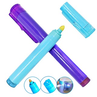 Caneta Testadora de Dinheiro E Marcadora De Nota Falsa / Teste Detector de Nota Falsa Luz Negra Money Luatek Azul Roxo