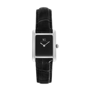 Relógio Masculino Squarre Croco Murray Black Hill