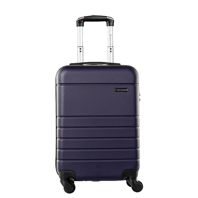 Mala de Viagem Bordo com Rodas 360° Essencial - Azul Marinho - Travel & Luggage