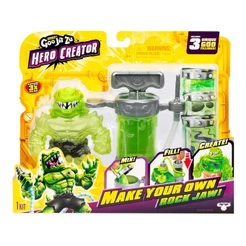 Criador de Heróis com Boneco Elástico Rock Jaw - Goo Jit Zu