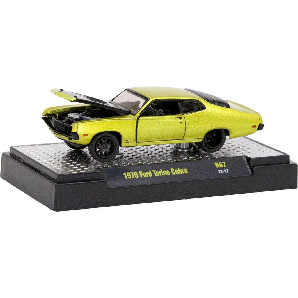 Miniatura - 1:64 - 1970 Ford Torino Cobra - Detroit Muscle R67 - M2 Machines