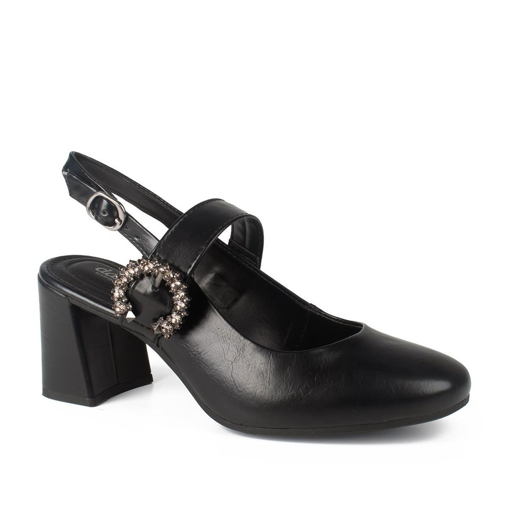 Sapato Dakota de Salto Bloco D0283 - Women Shoes