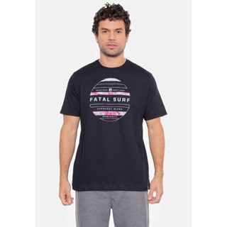 Camiseta Fatal Estampada Preta