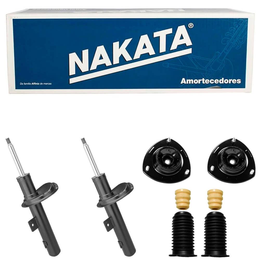 Detalhes do 2 Amortecedor  Gol G5 2008 A 2017 Dianteiro Nakata E Kit