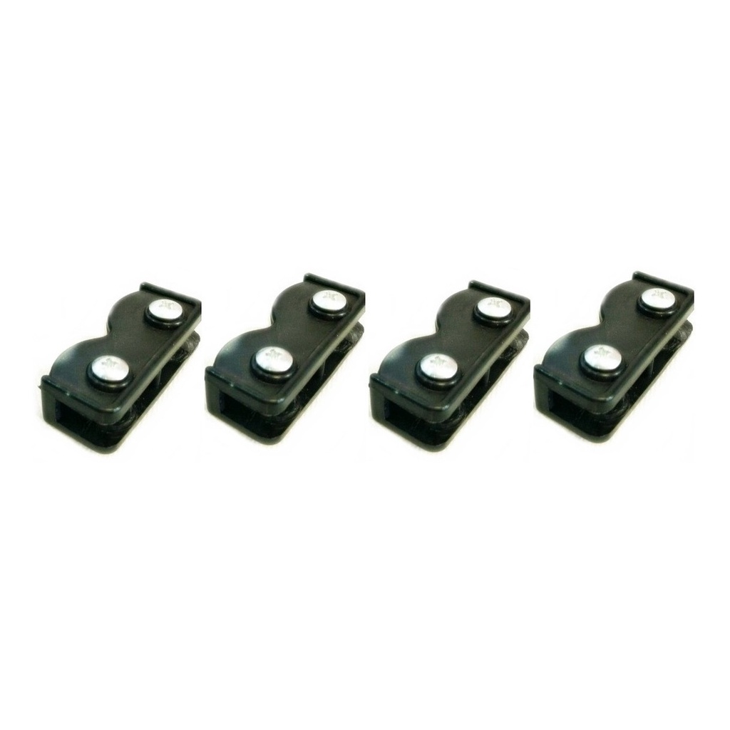 4 Articulação plástica Teto tenda gazebo Peça reposição conserto Mor Ntk Nautika Belfix 3x3 2x2