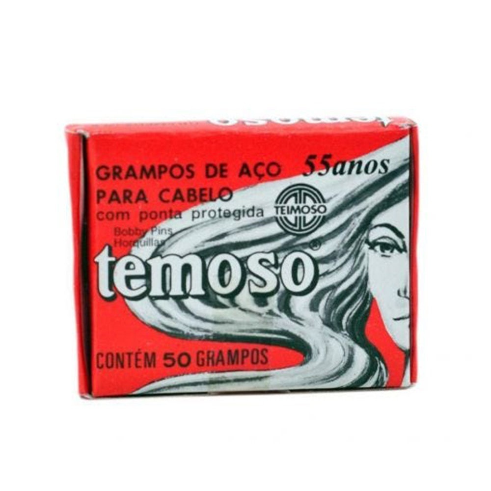 Grampos De Cabelo Teimoso Nº5 Preto c/50un em Oferta na Shopee