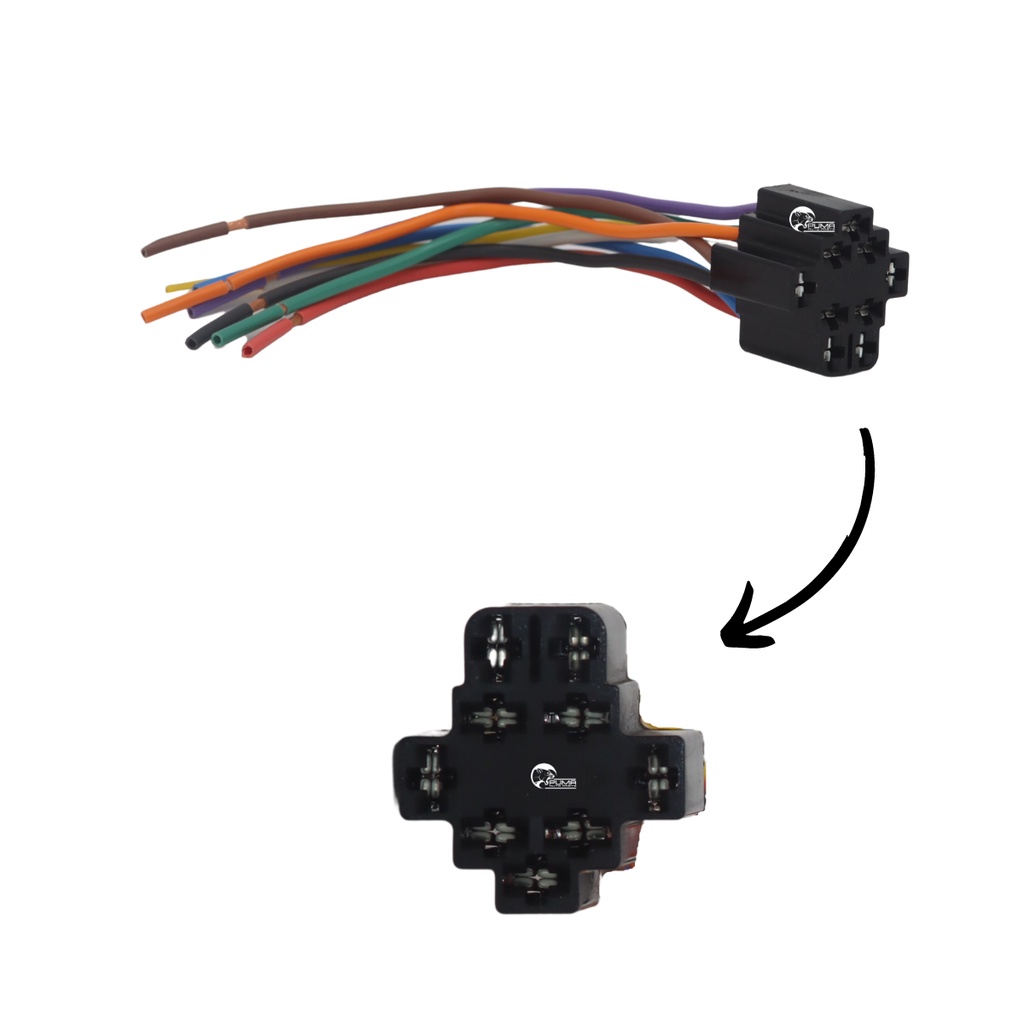 Plug Chicote Chave de Função Ar Condicionado Corsa Celta Classic