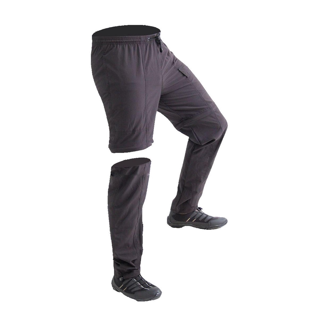 Calça de Pesca Proteção Solar UV com Ziper Joelho Hidronatic Preto - Mar Negro em Oferta na Shopee