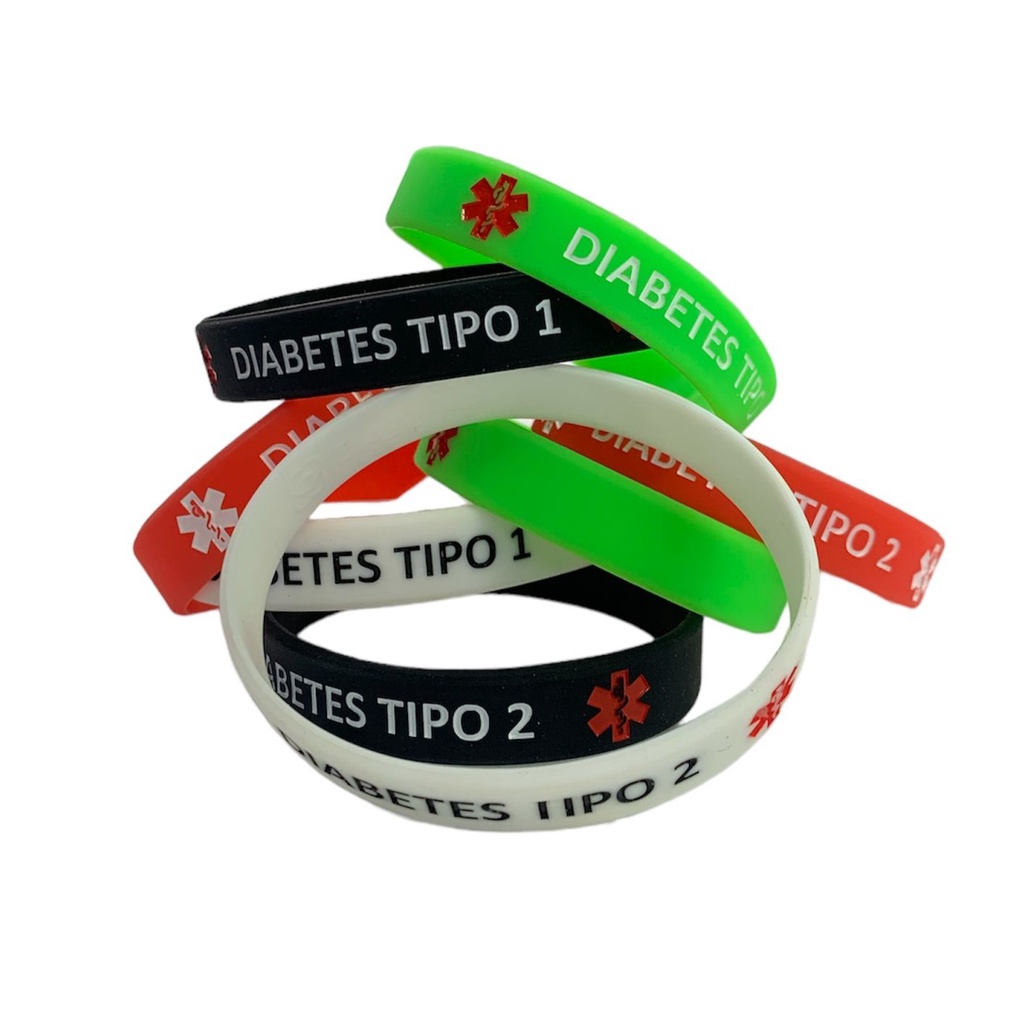 Pulseira Adulto de Identificação Alerta Médico Diabetes em Oferta na Shopee