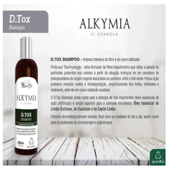 Grandha Shampoo de Limpeza Profunda DTox 250ml Detox Ação antifúngica Proteção contra poluição