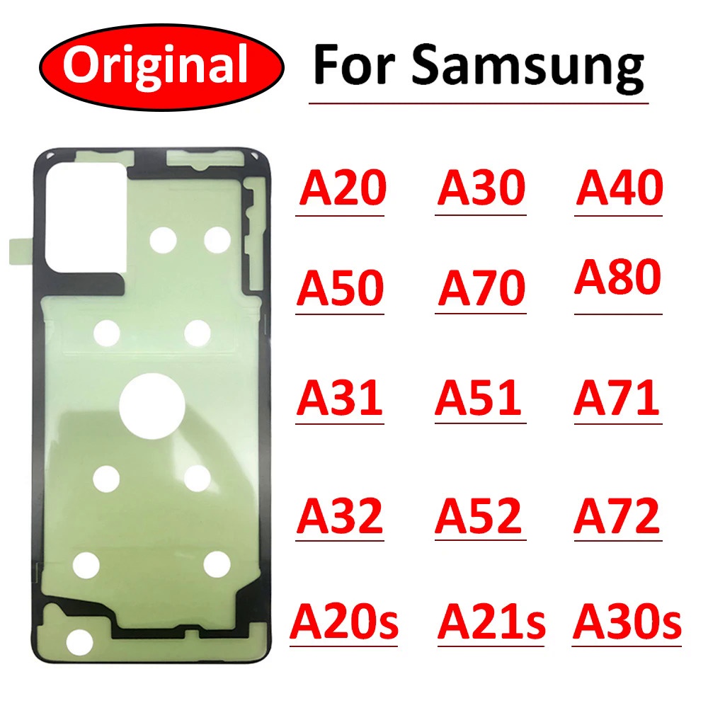Adesivo Da Tampa Traseira Samsung A20 A30 A50 A70 A20s A21s A30s A51 A71 A32 A52 A72