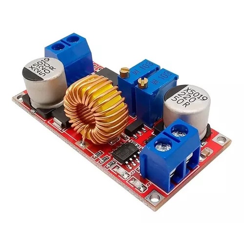 XL4015 Regulador de Corrente e Tensao placa vermelha Step-down Fonte 5A