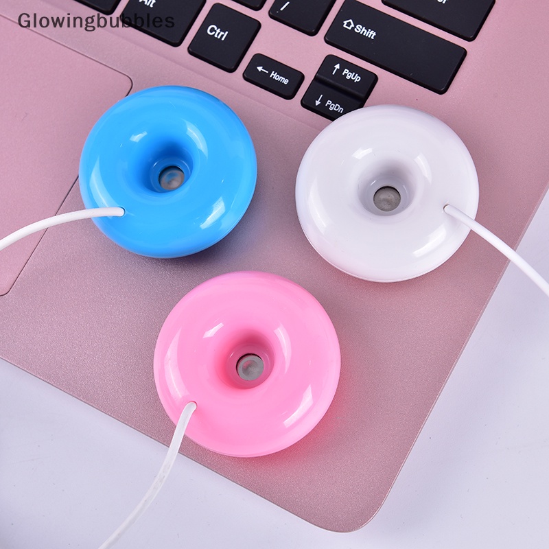 Glowingbubbles Mini Donuts Portáteis 1pc Umidificador USB Purificador De Ar Aroma Difusor De Vapor GBS