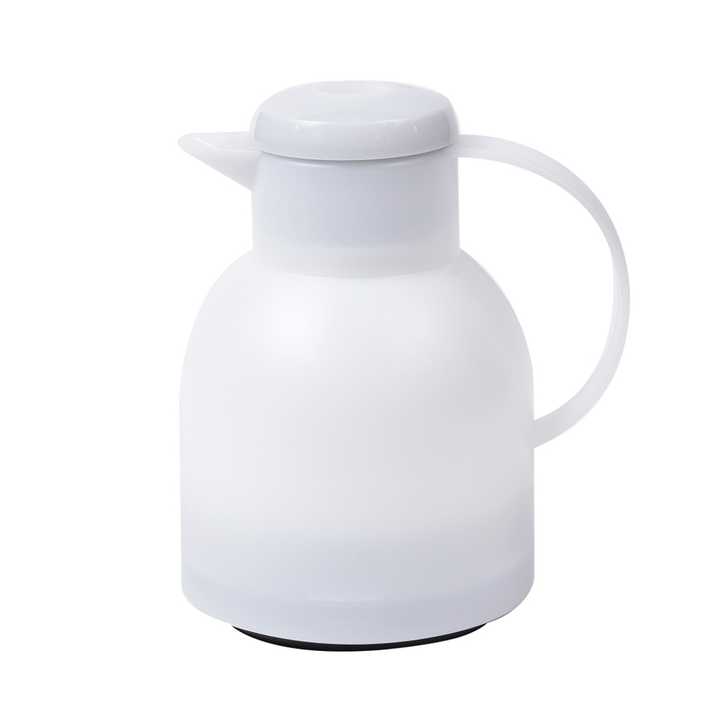 Garrafa Térmica de 1 Litro Quick Press Samba Emsa Branca em Oferta na Shopee