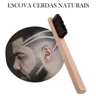 Escova para Barba Barbearia Cabelo Bigode