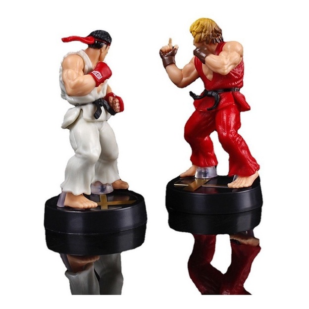 Ryu E Ken Street Fighter Kit Bonecos Action Figure Game Luta - Boneco
