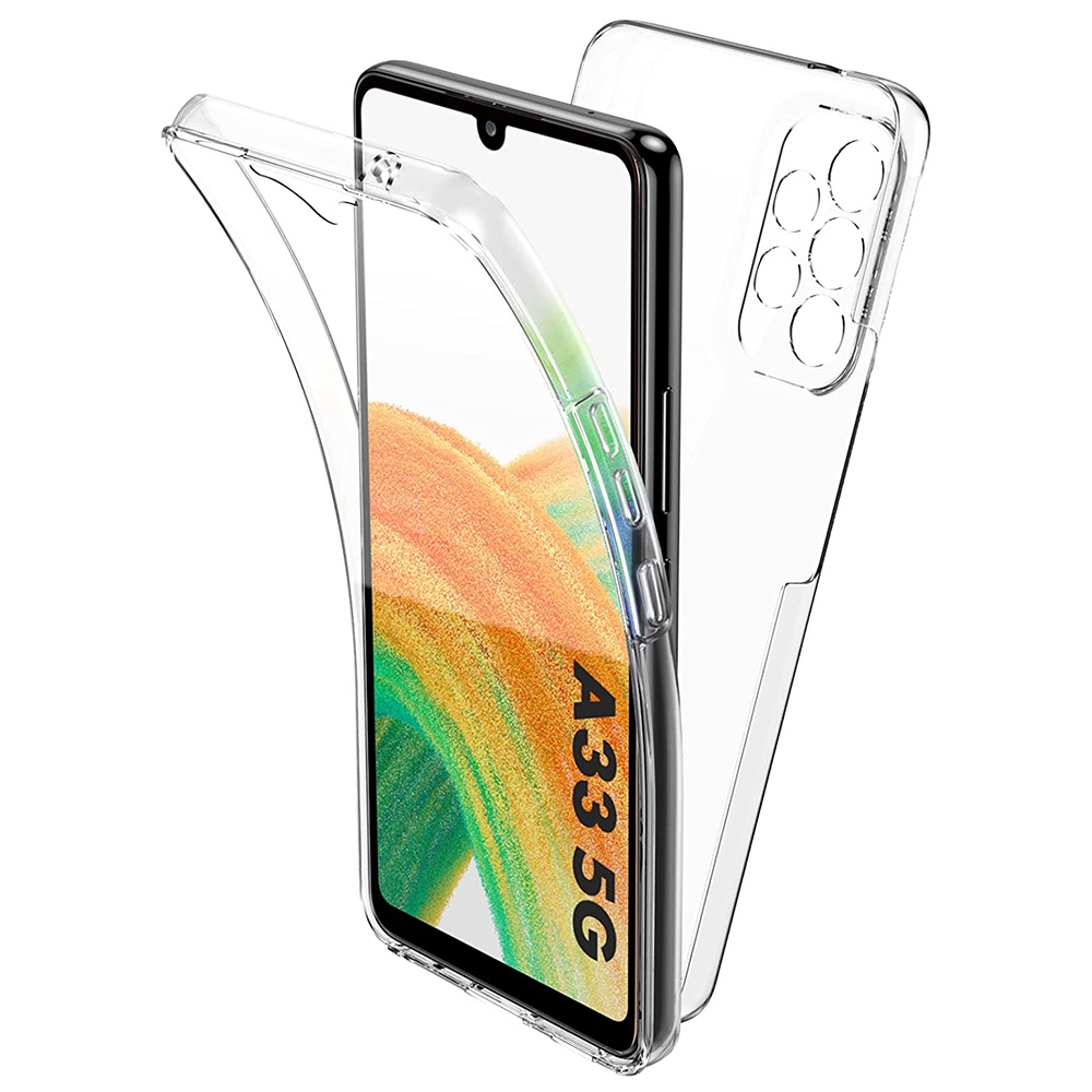360 ° Capa Completa De Silicone Para Samsung Galaxy A05 A05S A24 A54 A34 A14 M23 A23 A53 A73 A33 A13 A52 A72 A32 A22 A12