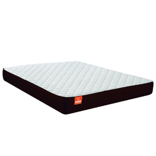 Colchão Casal Molas Qatar 138x188x22cm Marrom / Branco - Suporta até 200kg por Pessoa em Oferta na Shopee