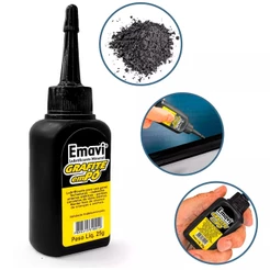 Grafite Em Pó Lubrificante Mineral Carro Fechadura Automotiva 25g