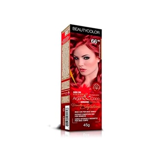 Tintura Beauty Color 66.46 Vermelho Picante em Oferta na Shopee