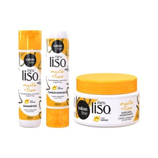Kit para Cabelo Liso | Salon Line Meu Liso Muito + Liso
