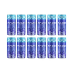ÁGUA MINERAL SEM GÁS MINALBA GERANDO FALCÕES 269ML PACK-12UN