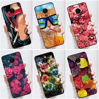 Capa Capinha Case Nokia C30 para NokiaC30 C 30 Soft Fashion TPU Capa protetora de fundo traseira Série 689