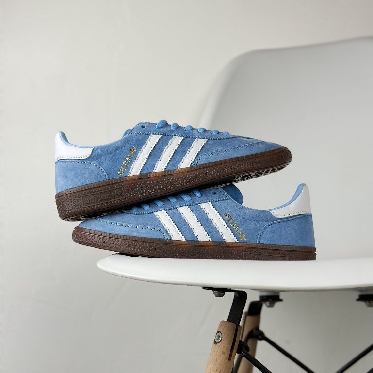 AD Originals Handebol SPZL Low cut Skate Sapatos Sapatilhas Casuais Para Homens Mulheres Carolina do Norte Azul