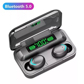 Fone De Ouvido Sem Fio F9-5 Display Led Power Bank Audio Premium