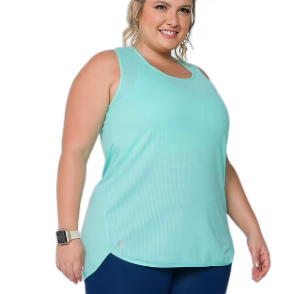 Regata New Dry Azul Alma 7765 Estilo do Corpo Armyfit