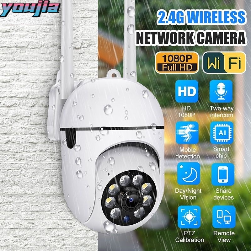 Câmera CCTV Solar 3MP 360 ° PanSecurity Sem Fio PTZ HD View Pansecurity2.4g WiFi IP65 À Prova D'água