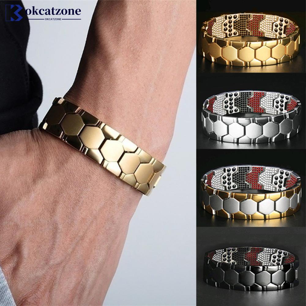 OKCATZONE Moda Pulseira De Energia Para A Saúde Destacável Mental Bio Magnética Anti-Fadiga Pulseiras Radiação Jóias A4R7 em Oferta na Shopee