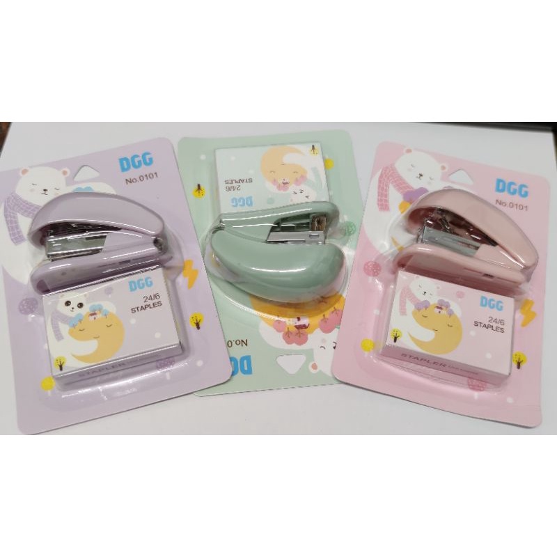 Mini Grampeador Pequeno Portátil Para Estudantes Papelaria Escritório Sortidos em Oferta na Shopee