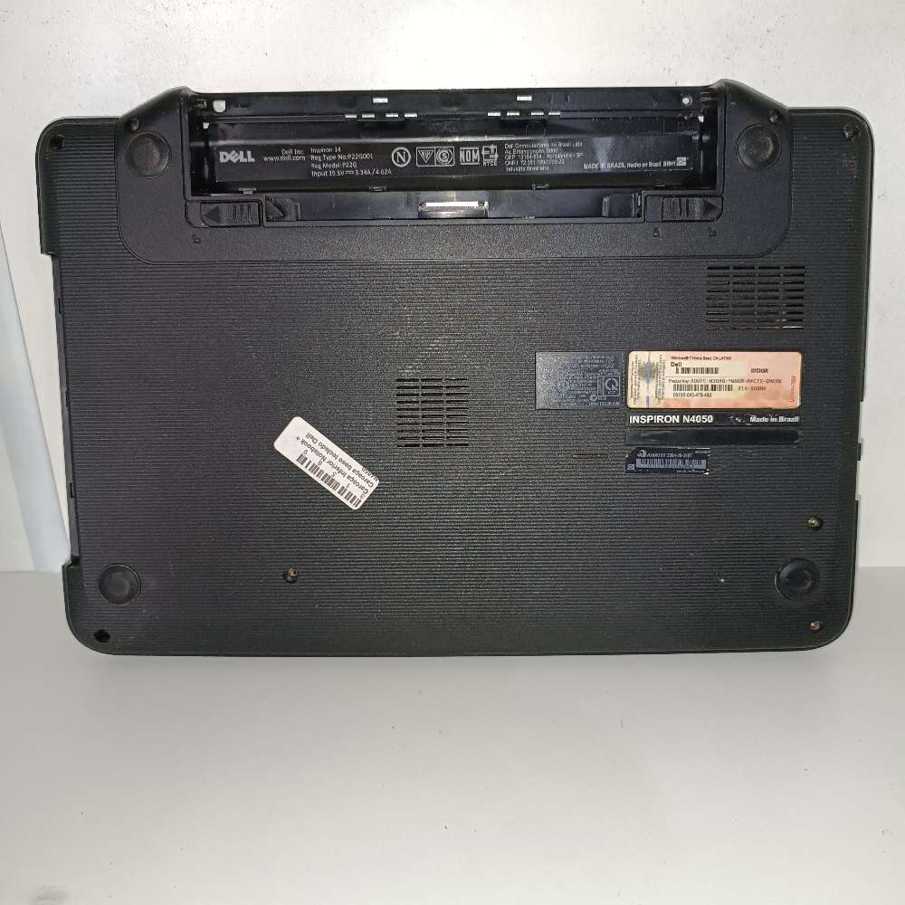 Carcaça Inferior Notebook + Carcaça base teclado Dell N4050