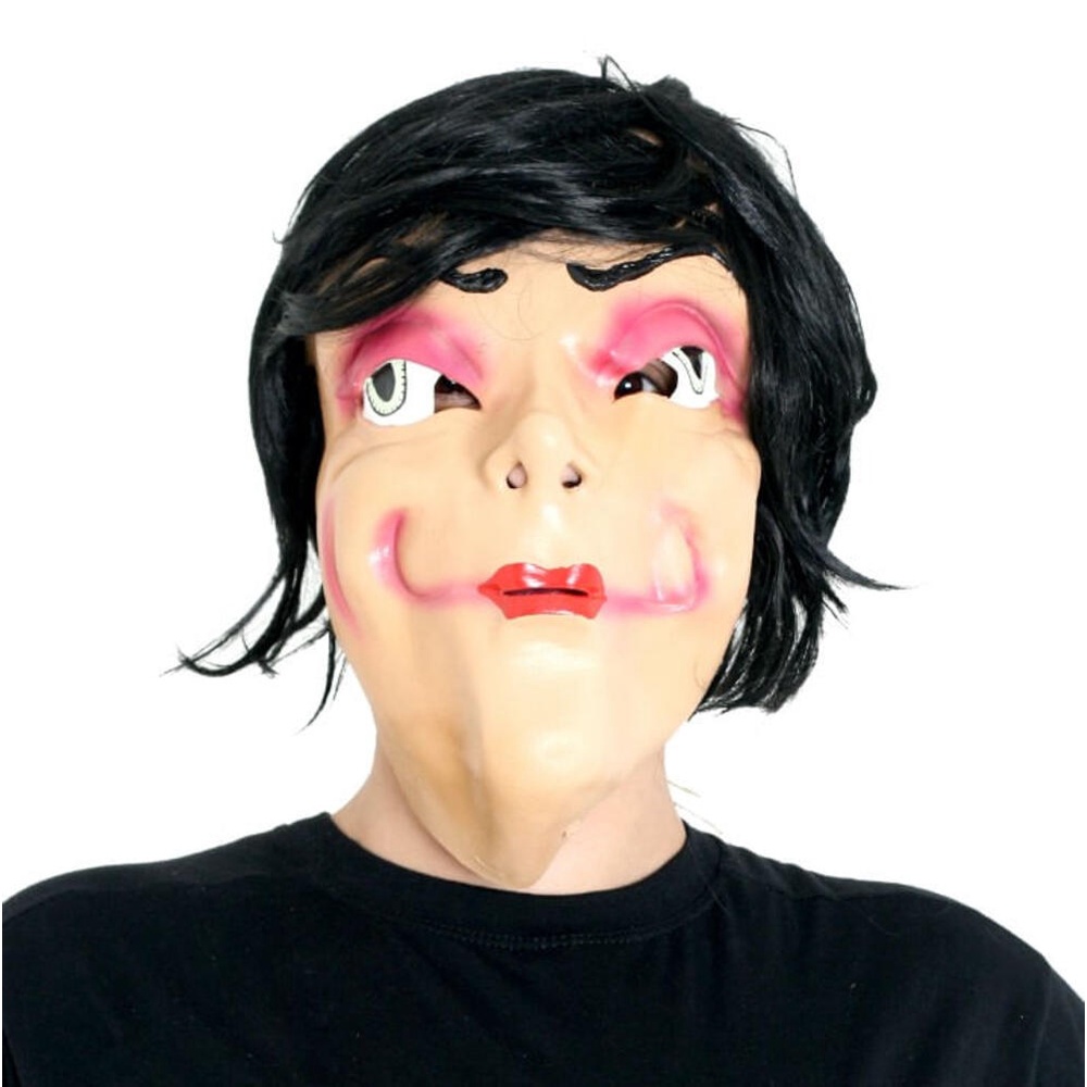 Máscara Mulher Maquiada Látex Adulto Halloween Abrakadabra
 - Fashion Accessories