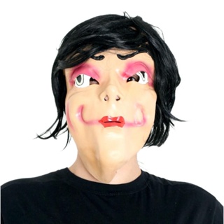 Máscara Mulher Maquiada Látex Adulto Halloween Abrakadabra
 em Oferta na Shopee