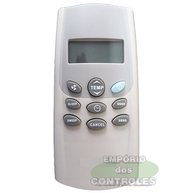CONTROLE REMOTO AR CONDICIONADO YORK CARRIER -8069 -7089