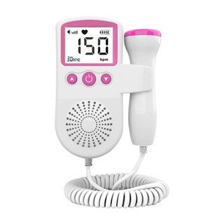 Monitor De Frequência Cardíaca Para Bebês Uso Doméstico Display De Gravidez Detector De So...