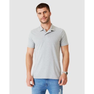 Camisa Básica Masculina Polo Gola Esporte Em Meia Malha em Oferta na Shopee