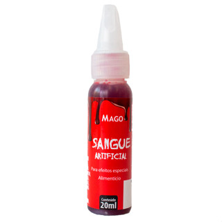 Corante Sangue Artificial Alimentício - Vermelho - 20ml - 1 unidade - Mago - Rizzo em Oferta na Shopee