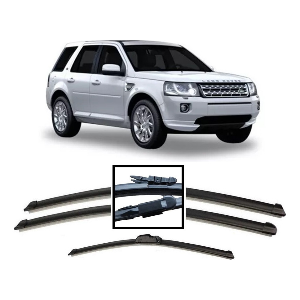 Kit Palhetas Limpador Parabrisa Freelander 2