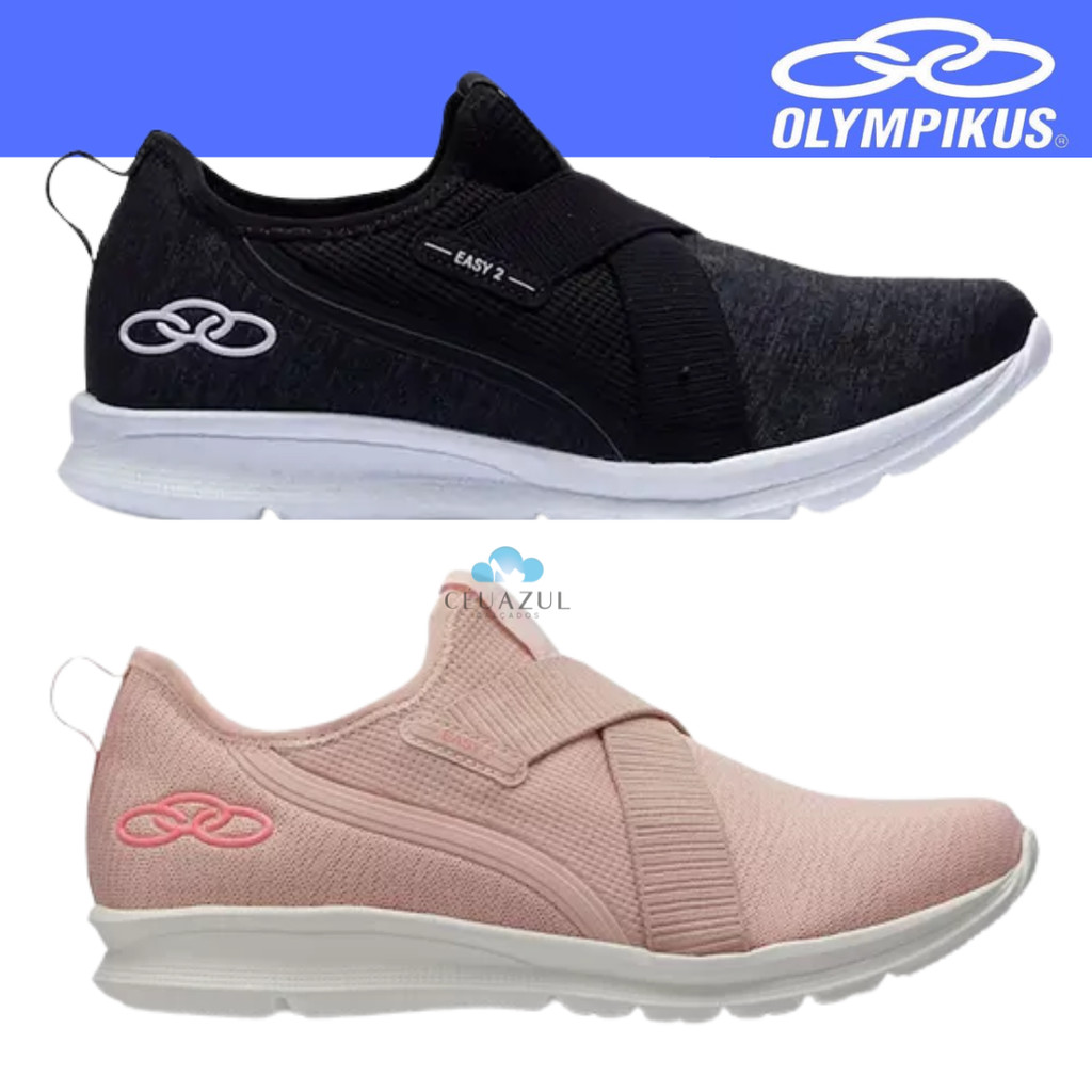Tênis Feminino Olympikus Easy 2 Esportivo Treino Academia Original Conforto