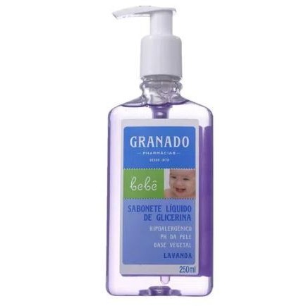 Sabonete Líquido Bebê Glicerina Lavanda Granado  -  250Ml