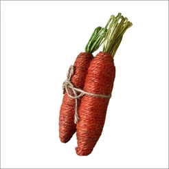 Enfeite Decorativo de Páscoa - Cenouras - 19cm - 1 unidade - Rizzo