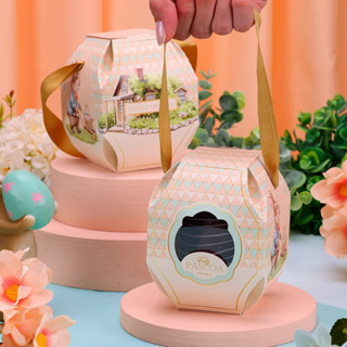 10 CAIXA PARA OVO EM PÉ 100/150G CARINHOSA COM ALÇA KINDER 4747 (PASCOA JANGO OUTLET) em Oferta na Shopee