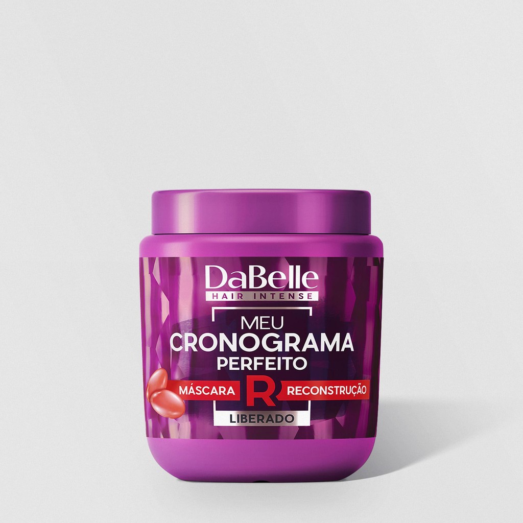 DaBelle Hair Intense Meu Cronograma Perfeito - Máscara de Reconstrução 400g - Beauty